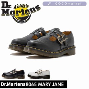 Dr.Martens ドクターマーチン 靴 レディース 8065 MARY JANE メリージェーン ブラック ダブルストラップ ブーツ ローカット シューズ