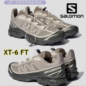 サロモン SALOMON スニーカー XT-6 FT Vintage Khaki トレイルランニング スニーカー 22-30cm ユニセックス スポーツシューズ Salomon