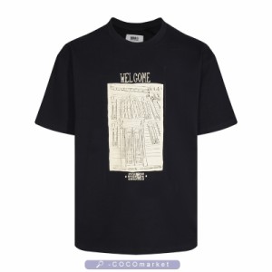 Maison Margiela メゾンマルジェラ 半袖 Tシャツ  エムエムシックス メゾンマルジェラ MM6 送料無料 Tシャツ 半袖 ユニセックス 春夏 人