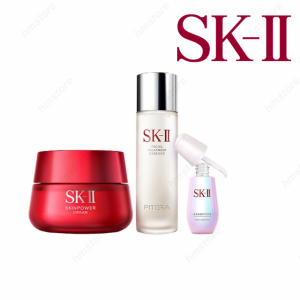 SK2 SK-II SKII エスケーツー フェイシャル トリートメント エッセンス 化粧水 230mL 美白 美容液50ml 美容クリーム80g (乳液) 3点セット