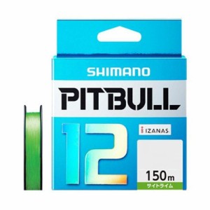 シマノ SHIMANO PITBULL 12 (ピットブル 12) PL-M52R サイトライム 150m　1、2号