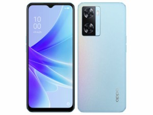 セイモバイル★国内正規版SIMフリー OPPO A77 [ブルー]　4GB+128GB CPH2385 新品未使用品