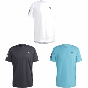 アディダス adidas テニスウェア メンズ M TENNIS CLUB 3ストライプス 半袖Tシャツ MLE72 2023SS