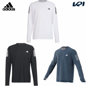 アディダス adidas ランニングウェア メンズ   オウン ザ ラン 長袖Tシャツ IKM72 2024SS