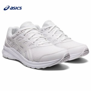 アシックス asics ランニングシューズ ユニセックス JOLT 3 ジョルト3 エキストラワイド EXTRA WIDE ホワイト×ホワイト 運動靴 通学靴 1