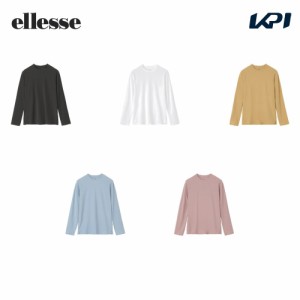 エレッセ Ellesse テニスウェア レディース   Wale L/S Shirt 長袖Tシャツ EW024100 2024SS