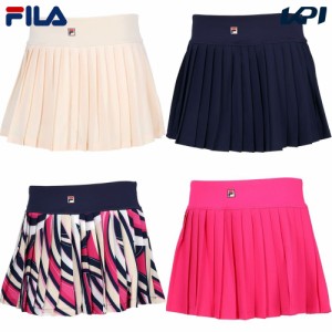 フィラ FILA テニスウェア レディース PLEATED MOVEN スコート（インナースパッツ付き） スカート KPI限定モデル FBM5059 2023FW 『即日