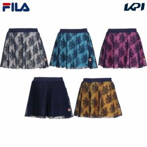 フィラ FILA テニスウェア レディース   スコート VL2842 2024SS