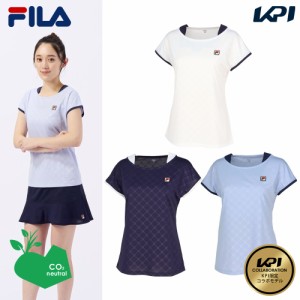 【別注数量限定】【SDGsプロジェクト】フィラ FILA テニスウェア レディース ゲームシャツ KPI限定コラボモデル VL2673 2023SS『即日出荷