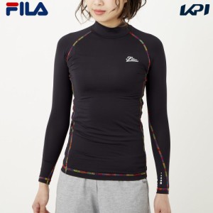 フィラ FILA フィットネスウェア レディース   ＤＲＹ長袖ハイネックインナー 445406A 2023FW