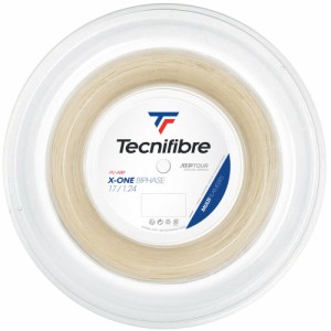 テクニファイバー Tecnifibre テニスガット・ストリング  X-ONE BIPHASE （エックスワンバイフェイズ） 1.24mm  200mロール TFR201 TFSR2