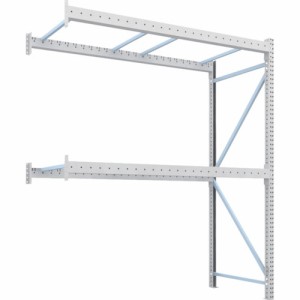 トラスコ中山 【代引不可】 【個人宅不可】 TRUSCO パレットラック2トン用2500X1100XH3000 2段 連結 2D-30B25-11-2B [A020501]