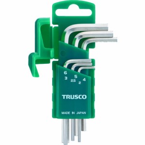 トラスコ中山 TRUSCO 六角棒レンチ 両端いじり止め穴付 6本セット HW-TP6S [A020501]