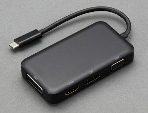 エスコ ESCO 変換アダプター（USB TypeC-HDMI・他） EA764AC-103 [I270203]