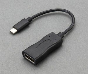 エスコ ESCO 変換アダプター（USB TypeC-Display Port） EA764AC-102 [I270203]
