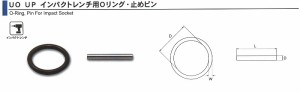 旭金属 ASAHI インパクトレンチ用Oリング 3/4 UO0600 【000971】 [A010925]