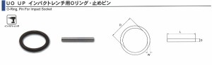 旭金属 ASAHI インパクトレンチ用Oリング 1-1/2 UO1000 【001039】 [A010925]