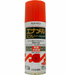 サンデーペイント エナメルスプレーexceed 420ml 赤 23N12 [A190106]