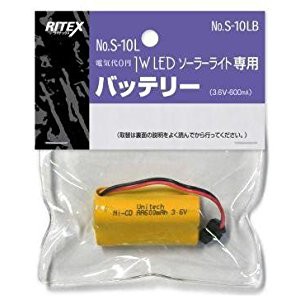 ☆送込☆ ムサシ RITEX 替バッテリー 3.6V-600mAh S-10LB [E010712]