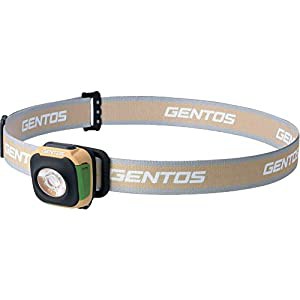 ジェントス GENTOS 充電式LEDコンパクトヘッドライト260オータムブラウン CP-260RAB [E011001]