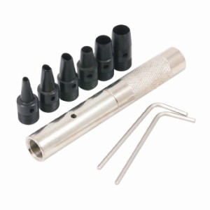 イチネンミツトモ FAMILY TOOL だ円＆円パンチセット 6ピース 楕円2.5-3.5-4.5/5.0-7.0-8.0mm 5555 [A011901]