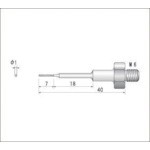 ナカニシ ナカニシ 電着ダイヤモンドヤスリ（全長40mm刃長7mm刃幅1mm） 60152 [A230101]