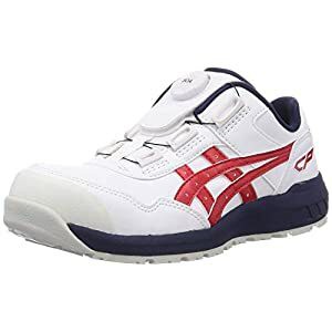 アシックス asics アシックス ウィンジョブCP306 BOAホワイト/クラシックレッド 29.0cm 1273A029.100-29.0 [A060420]