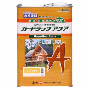 和信ペイント ガードラックアクア 白木色 3.5kg No.952243 [A190803]