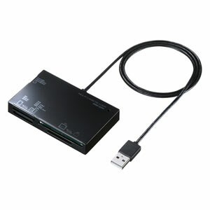 ☆送込☆ サンワサプライ  USB2.0 カードリーダー ADR-ML19BKN [F040323]