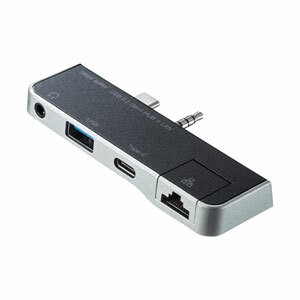 サンワサプライ 【代引不可】 SurfaceGo用USB3.2 Gen1ハブ USB-3HSS5BKN [F040323]