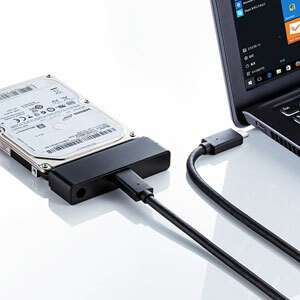 ☆送込☆ サンワサプライ SATA-USB3.1 Gen2変換ケーブル USB-CVIDE7 [F040218]