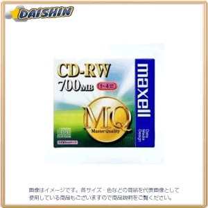 日立マクセル PC DATA用CD-RWシルバー 1枚 [66081] CDRW80MQ.S1P [F040218]