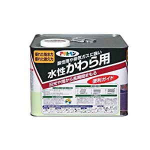 アサヒペン 水性かわら用 7L ココナッツブラウン  [A190601]