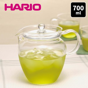 急須 ポット 耐熱ガラス ハリオ 茶茶なつめ 700mL ティーポット 茶急須 茶器 茶道具 ティータイム 洗い易い ガラス 電子レンジ対応 食洗