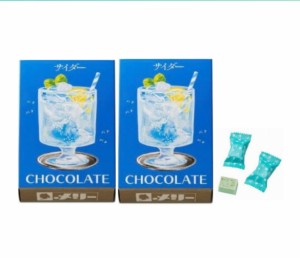 メリーチョコレート はじけるキャンディチョコレート。 サイダー 5個入×2個セット  バレンタインデー ホワイトデー ギフト ひとりチョコ