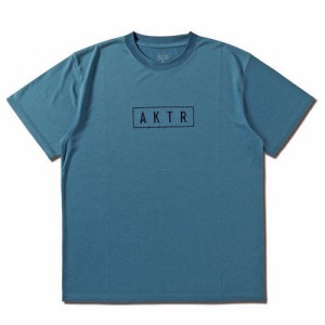 アクター AKTR SEASONAL AKTR LOGO SPORTS TEE BL（ユニセックス）半袖Tシャツ バスケットボール 124-012005-BL