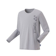 ヨネックス YONEX FEEL メルティニットモダール 長袖 Tシャツ (ビッグロゴ) テニス メンズウェア 16596-010