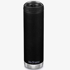 クリーンカンティーン klean kanteen インスレート TKWide 20oz (592ml) with Cafe Cap ボトル ブラック 19322093921020 キャンプ