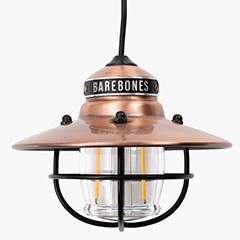 ベアボーンズ Barebones エジソン ペンダントライトLED カッパー 20230006036000 キャンプ用品