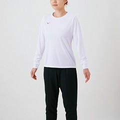 ミズノ MIZUNO ナビドライ 長袖Tシャツ バレーボール レディースウェア 32MA1395-01