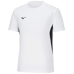 ミズノ MIZUNO ナビドライTシャツ 半袖／切替（メンズ）バレーボール 32MAA190-01