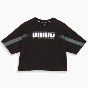 プーマ PUMA ウィメンズ トレーニング トレイン エッジ クロップド 半袖 Tシャツ（レディース） 525206-01