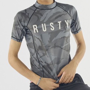 ラスティ RUSTYラッシュガードMENS RASH GUARD913484-BLK