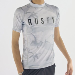 ラスティ RUSTYラッシュガードMENS RASH GUARD913484-GRY