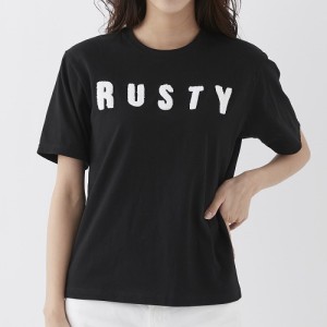 ラスティー RUSTY レディース 半袖 Tシャツ 922500-BLK