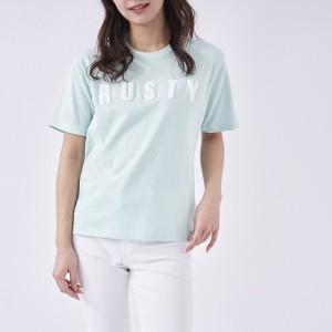 ラスティー RUSTY レディース 半袖 Tシャツ 922500-SEA