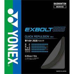 ヨネックス YONEX EXBOLT 65 バドミントンガット BGXB65-007