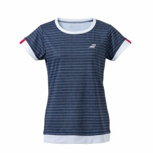 バボラ Babolat CLUB SHORT SLEEVE SHIRT テニス レディースウェア BWG4330C-NV00