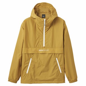 デサント DESCENTE ムーブスポーツ ナイロンスパンライク アノラックパーカー（ユニセックス） DMMWJF10-BG