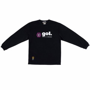 ゴル GOL Jr.長袖ドライシャツ NEMBO（ジュニア）BLK サッカー・フットサル G391-915J-005